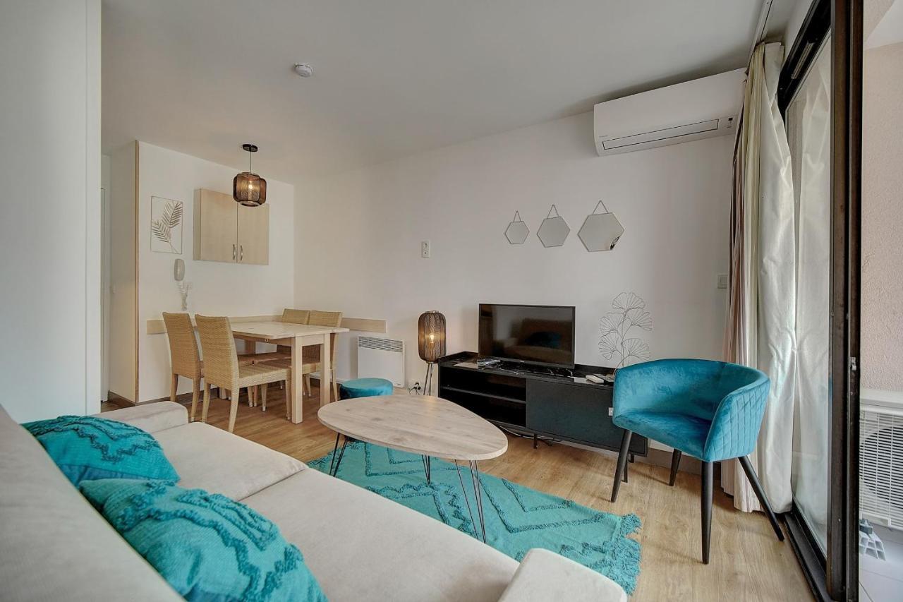 Immogroom - 2 Rooms - Renovated - Pool - Air Conditioning - Parking - Wifi Κάννες Εξωτερικό φωτογραφία